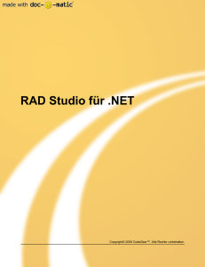 RAD Studio für .NET