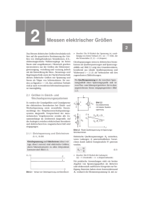 2 Messen elektrischer Größen