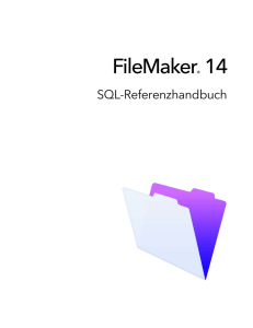 FileMaker® 14 - FileMaker, Inc.