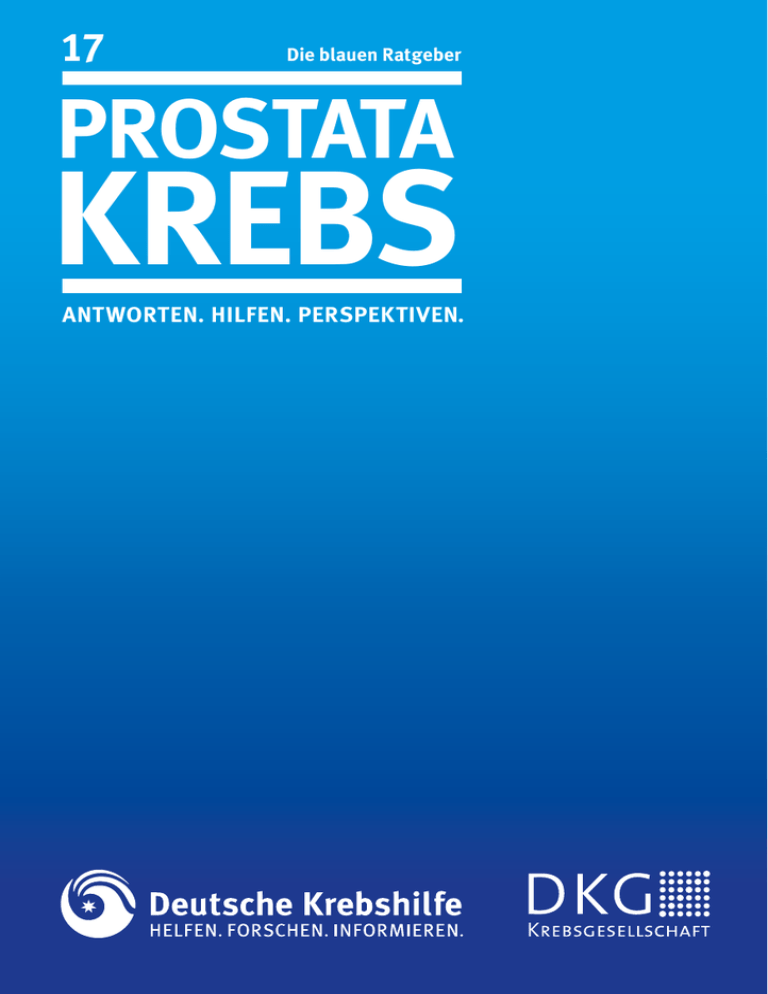 Prostata Deutsche Krebshilfe 