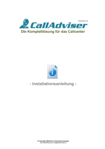 Installationsanleitung