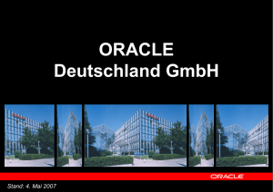 ORACLE Deutschland GmbH - Muk-IT