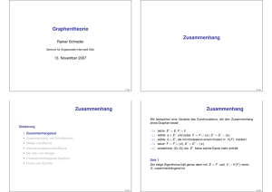 Zusammenhang - Zentrum für Angewandte Informatik der Universität