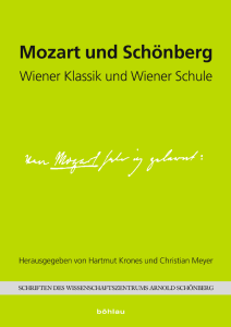 Mozart und Schönberg Wiener Klassik und Wiener Schule