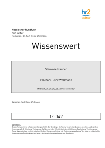 Wissenswert