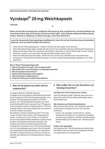 Vyndaqel® 20 mg Weichkapseln