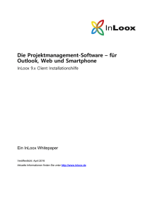 Die Projektmanagement-Software – für Outlook, Web und