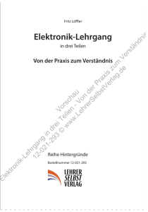 Vorschau - Lehrerselbstverlag