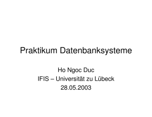 Skript vom 28.5.2003 - IFIS Uni Lübeck