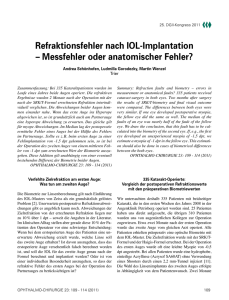 PDF herunterladen - Augenklinik Petrisberg
