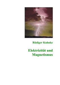 Elektrizität - Rüdiger Kuhnke