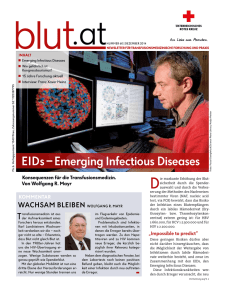 EIDs – Emerging Infectious Diseases
