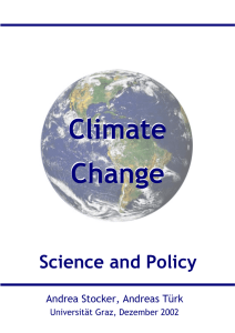 Science and Policy