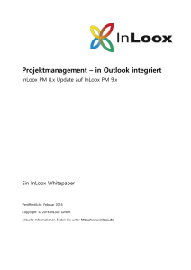 Projektmanagement – in Outlook integriert