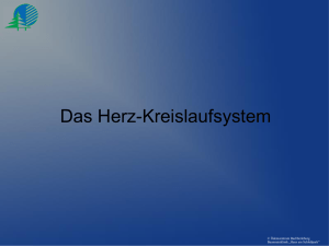 Das Herz-Kreislaufsystem - Ödemzentrum Bad Berleburg