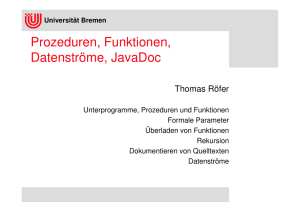 1 Folie/Seite - FB3 - Uni Bremen