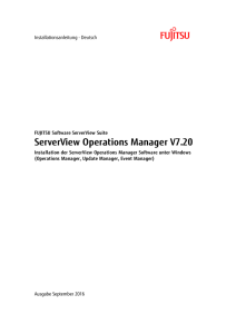 ServerView Operations Manager