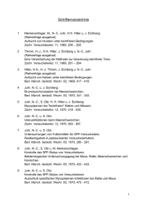 1969 bis 2003 - Vetmed. FU Berlin