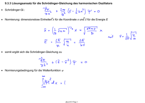 9.3.3 Lösungsansatz für die Schrödinger