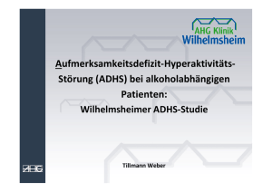 Aufmerksamkeitsdefizit-Hyperaktivitäts