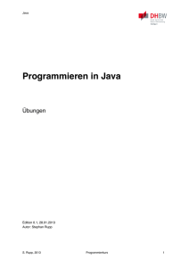 Programmieren in Java