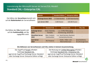 Standard CAL + Enterprise CAL