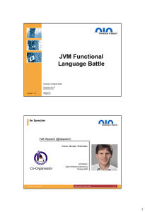 JVM Functional Language Battle