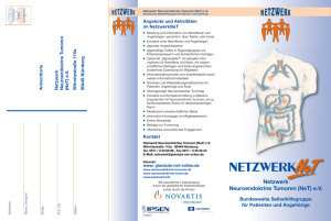 Netzwerk Neuroendokrine Tumoren (NeT) e.V.