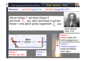 Physik Mechanik Kräfte NvK-Gymnasium Bernkastel-Kues