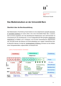 Das Medizinstudium an der Universität Bern