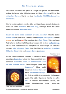Ein Sternenleben - Planetarium Judenburg