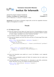 Lösungsblatt - TUM - Technische Universität München