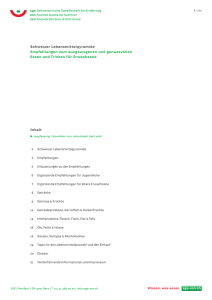 PDF-Download - Schweizerische Gesellschaft für Ernährung
