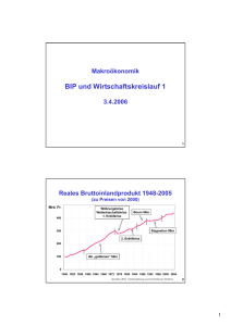 BIP und Wirtschaftskreislauf 1