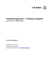 Projektmanagement – in Outlook integriert