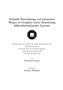 Schnelle Berechnung von kürzesten Wegen in