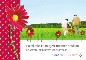 Darmkrebs im fortgeschrittenen Stadium