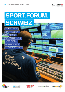 Programm - Sport Forum Schweiz