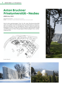 Anton Bruckner Privatuniversität – Neubau