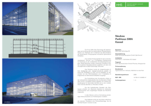 Neubau Parkhaus SMA Kassel - HHS Planer + Architekten AG