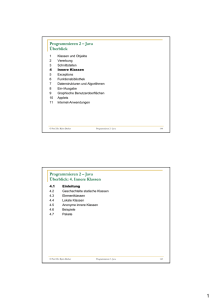 4. Innere Klassen