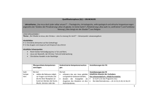 Kernlehrplan der Jahrgangsstufen Q1/Q2