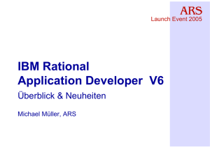 IBM Rational Application Developer Version 6