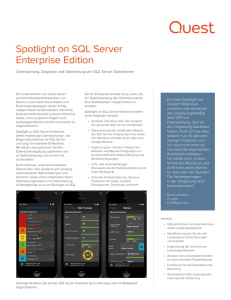 Spotlight on SQL Server Enterprise Edition