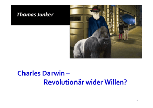 Charles Darwin – Revolutionär wider Willen?