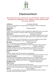 Kräutersortiment