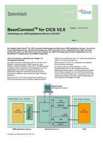 BeanConnect for CICS V2.0