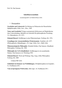 Schriftenverzeichnis - Universität zu Köln