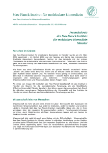 Freundeskreis_Broschüre und Formular 2015 - Max-Planck