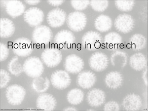 Rotaviren Impfung in Österreich